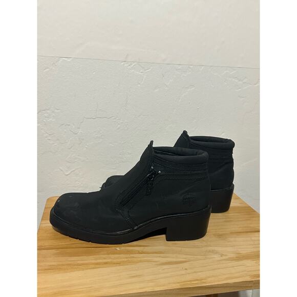 Woman's Totes Jill Boots - Size  7 Med - Weathered Footwear Ankle Boot Side Zip - Picture 3 of 6